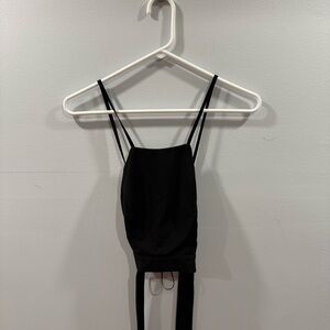 Black Fashion Nova crop top